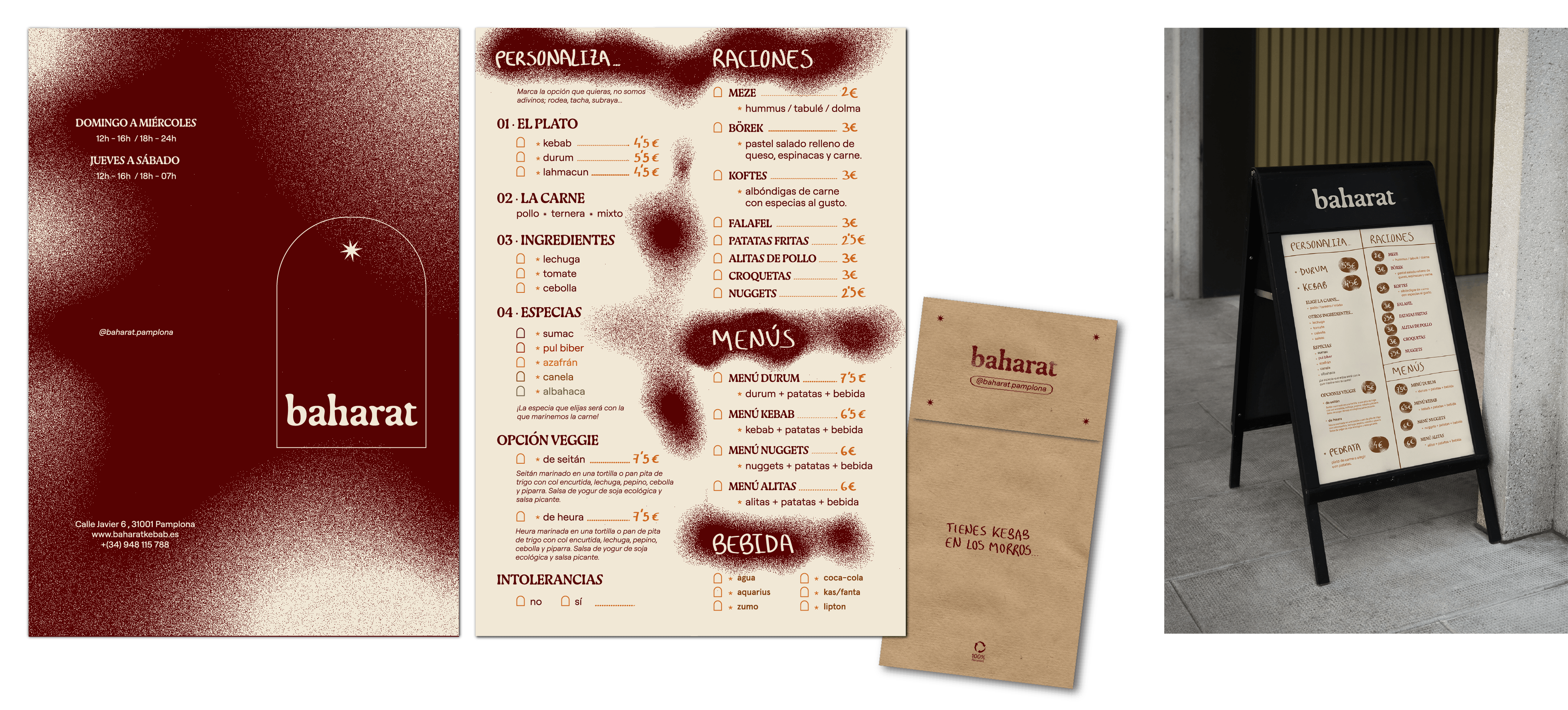 Baharat menus